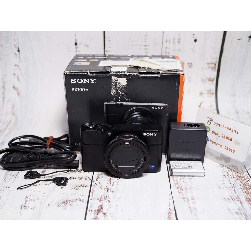(ขาย) กล้อง Sony RX100 M4 กล้องพรีเมี่ยมคอมแพ็ค มีไวไฟ มีช่องมองภาพ จอ ...