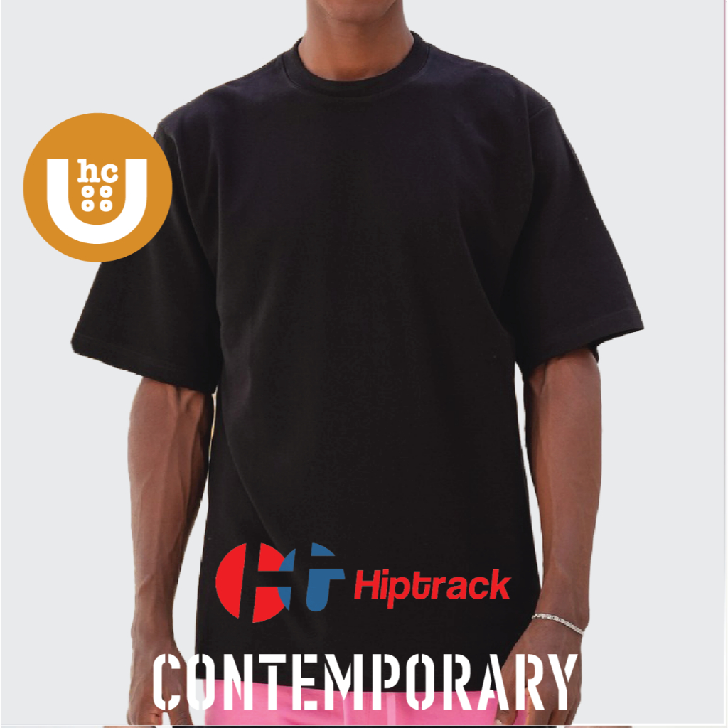 "CONTEMPORARY T-SHIRT" HIPTRACK Uhoocoo -  Cotton 100% Interlock เสื้อยืด unisex