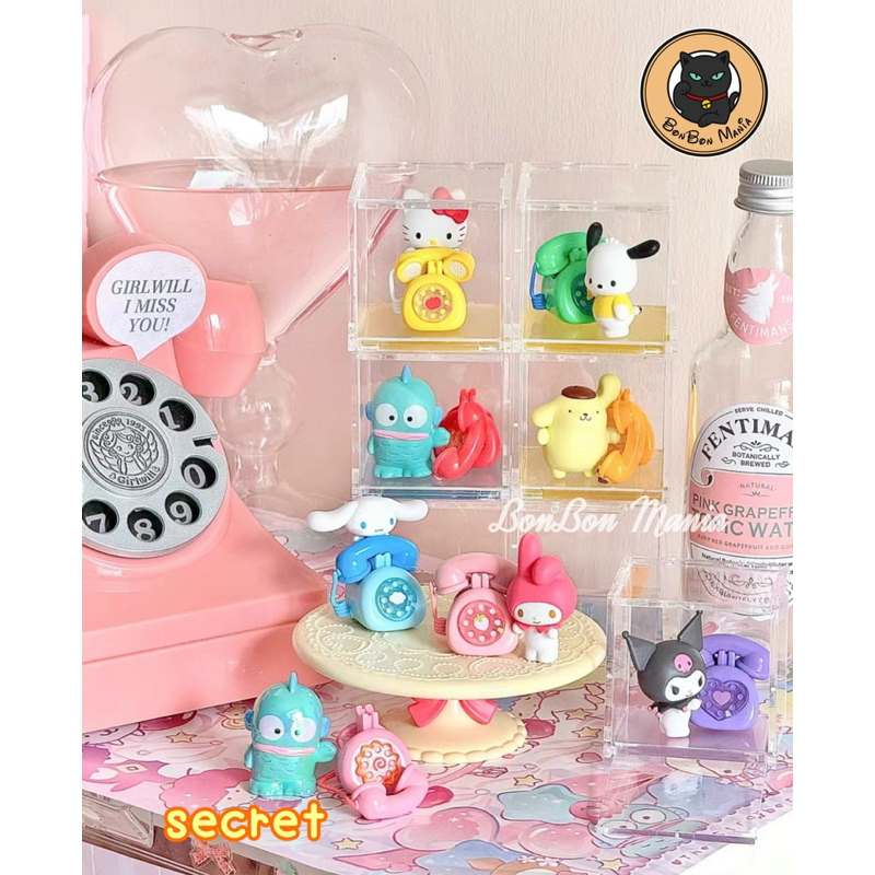 [แบบแยก-เลือกตัวได้]Moetch Sanrio Characters Love Calling series Mini Micro Box blind box set