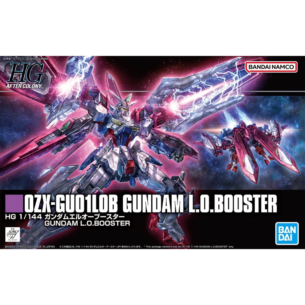 HG 1/144 Gundam L.O Booster Plastic Model