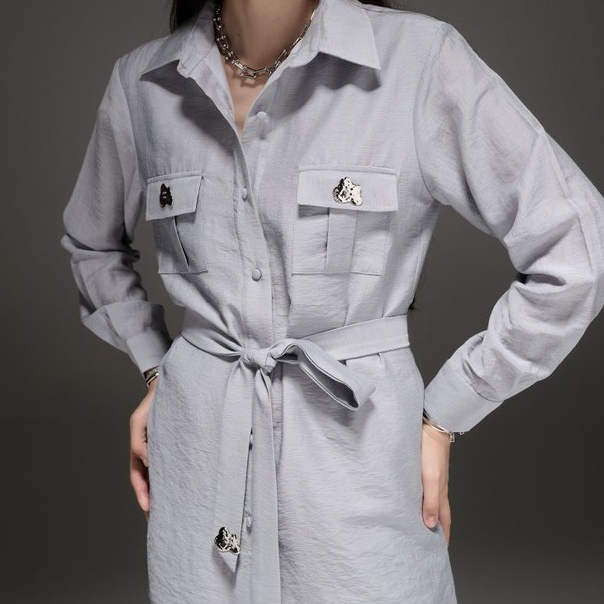 Varithorn Melted buttons collection (Grey) Shopee Thailand