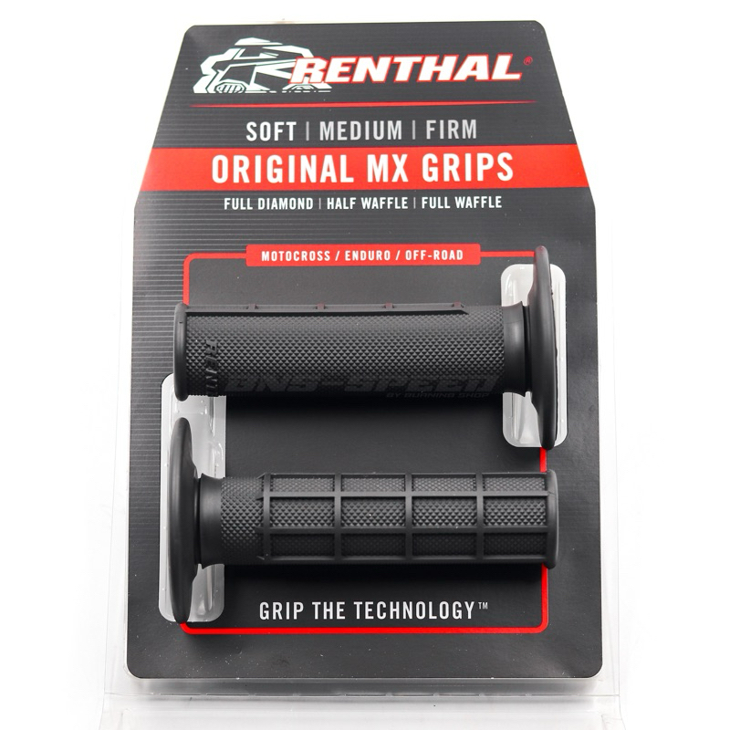 Poignées moto RENTHAL Kevlar Taper Grip - Les plus résistantes