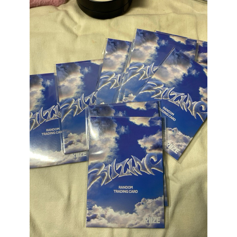 Riize rizing trading card (กดซื้อใน VDO ลด สูงสุด100฿) | Shopee Thailand