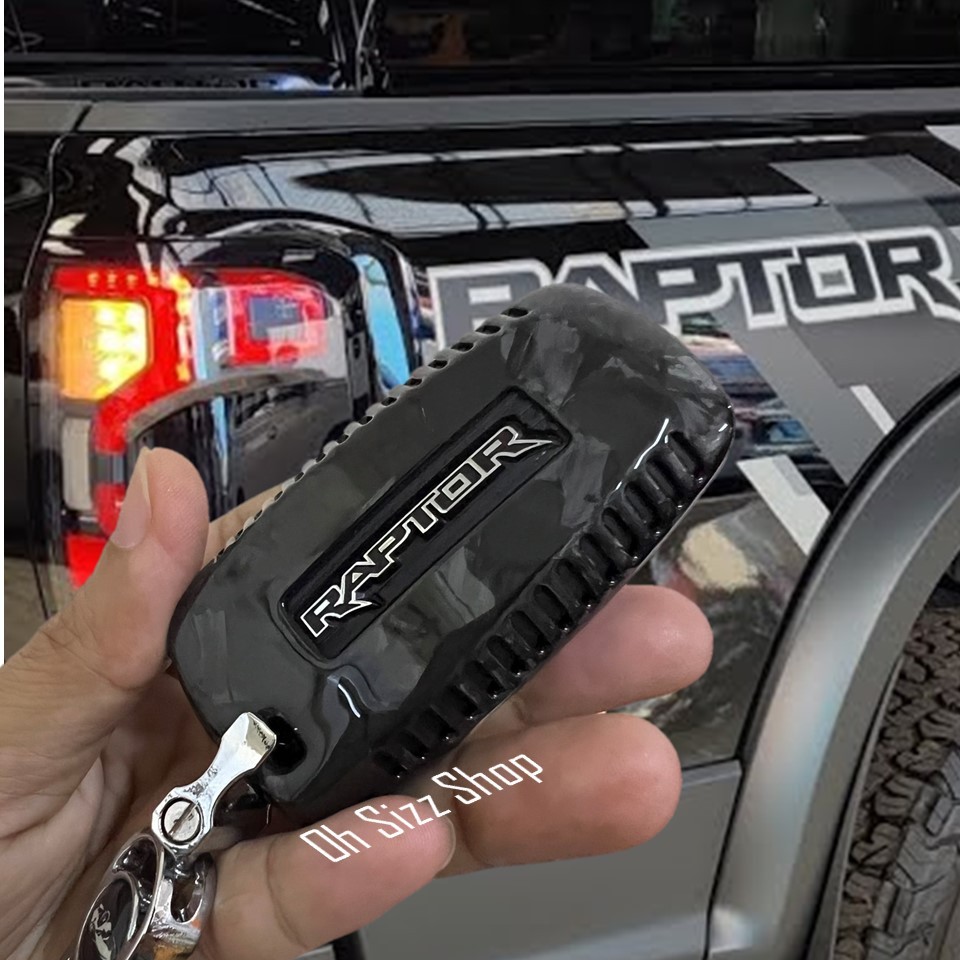 เคสรีโมทรถ Ford Raptor 2024 คาร์บอนไฟเบอร์แท้ T-Carbon Air Vent Design ...