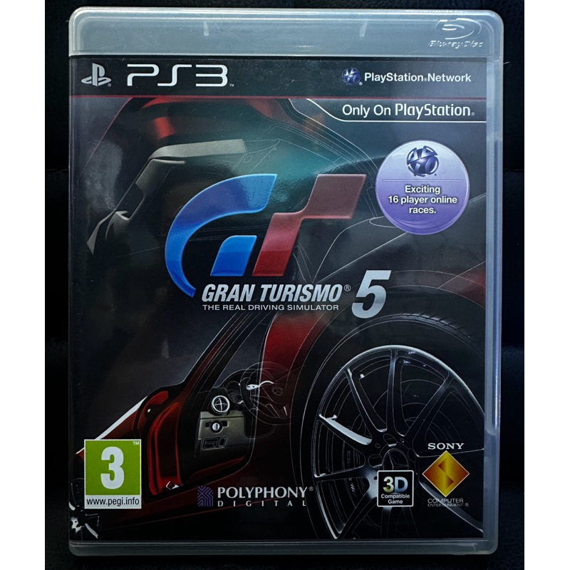 แผ่นแท้ PS3 Gran Turismo 5 สินค้ามือสองนำเข้าจากญี่ปุ่น Shopee Thailand