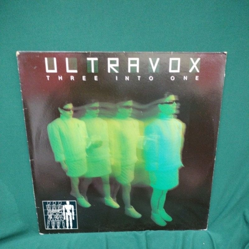 1LP vinyl แผ่นเสียง ultravox - three into one (ปก vg+) (แผ่น vg++ ...