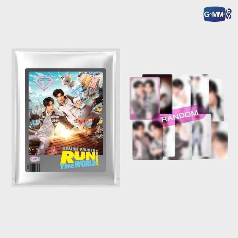 ไม่แกะ) Collectible Random Card Gemini Fourth Run The World
