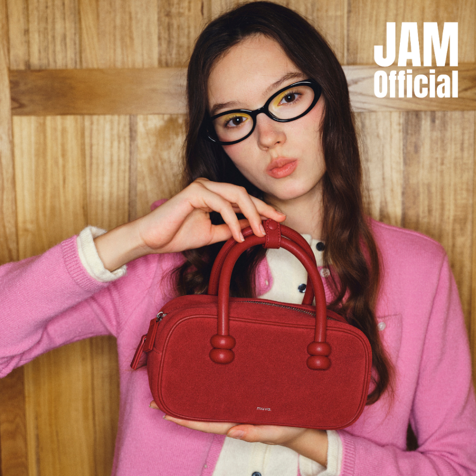 JAM | MUVA - Boston Suede - กระเป๋าถือ หนังกลับ ทรงบอสตัน ปรับเป็นครอส ...