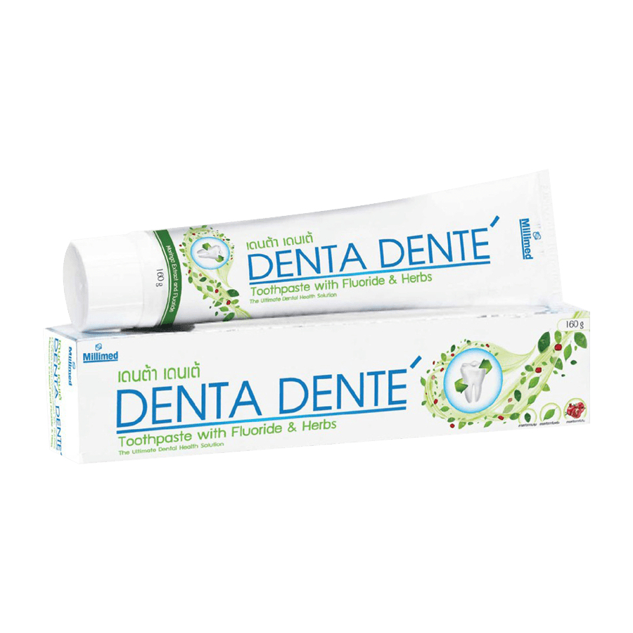 [6หลอด] Denta Dente Toothpaste ขนาด 60 กรัม ยาสีฟันเดนต้า เดนเต้ ...