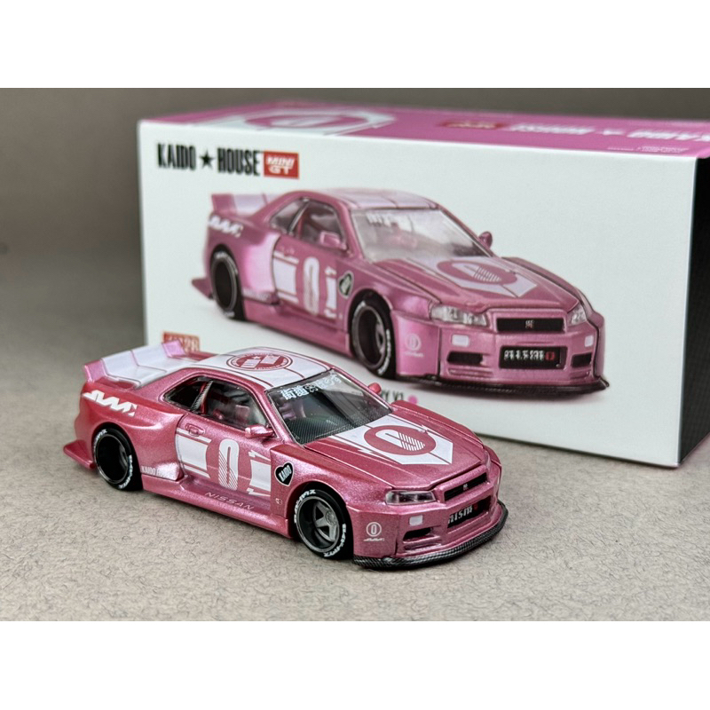 Nissan Skyline GT-R R34 #128 KAIDO RACING FACTORY V1 Kaido House Scale ...