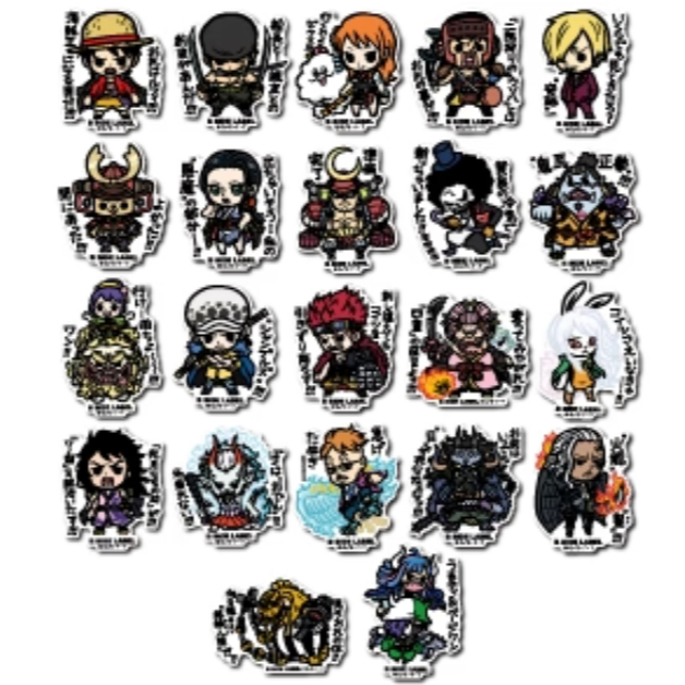 [Direct from Japan] B - SIDE LABEL Sticker ONEPIECE One Piece Vol.6 ...