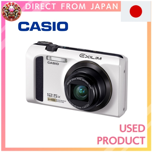 Used】Casio Digital Camera EXILIM HS EX-ZR310 WE【Direct from 