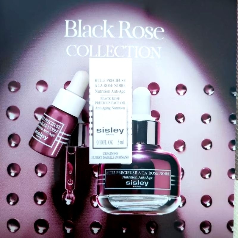 (Tester-Exp.2028) Sisley Black Rose Precious Face Oil 3ml. (25ml. 7 ...