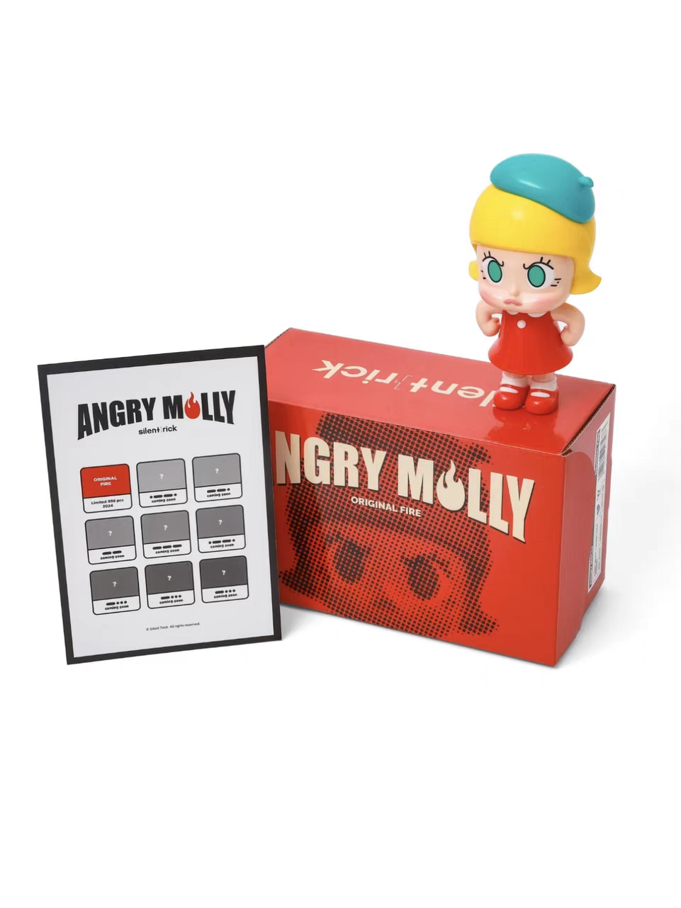 พรีออเดอร์ 💯) ANGRY MOLLY - Original Fire 🔥❤️ | Designer Toy