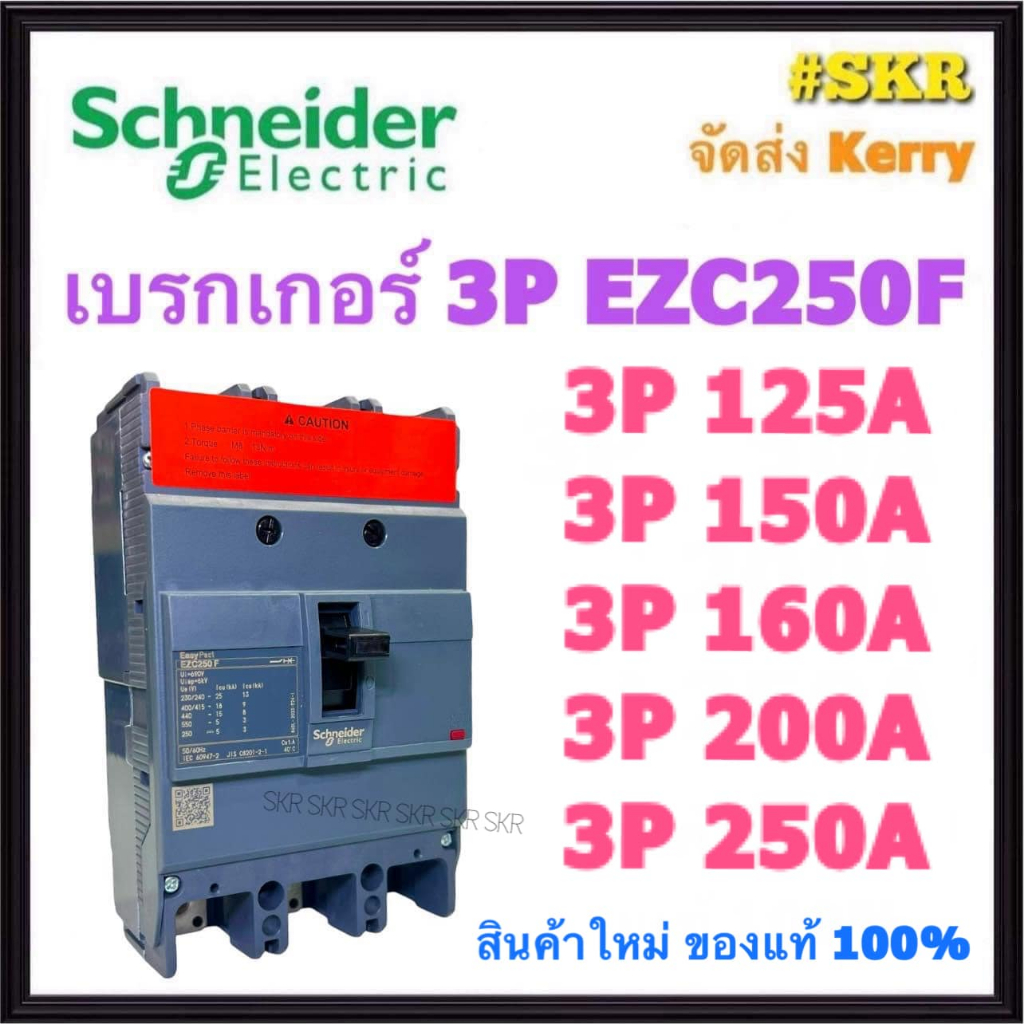 schneider-3p-125a-150a-160a-200a-250a-ezc250f