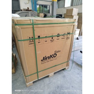 แผง Solarcell Jinko 555W 72HL4-(V)Tiger Neo N Type