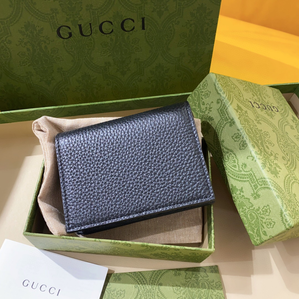 พรี-ราคา2600-gucci-กุชชี่-746059-หนังวัว-กระเป๋าสตางค์11-8-5-3cm