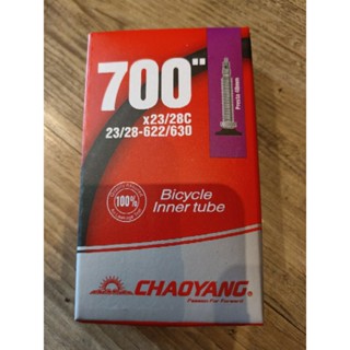 ยางใน Chaoyang 700x23/28 FV48mm.