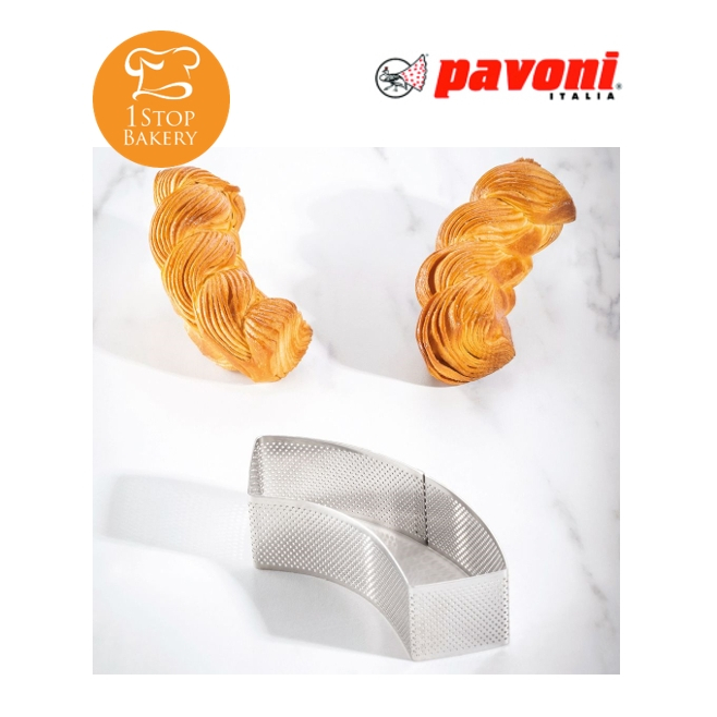 pavoni-xf56f-micro-perforated-steel-bands-by-johan-martin-mezzaluna-shape-157x50xh-45-mm-ริงค์ทาร์ต