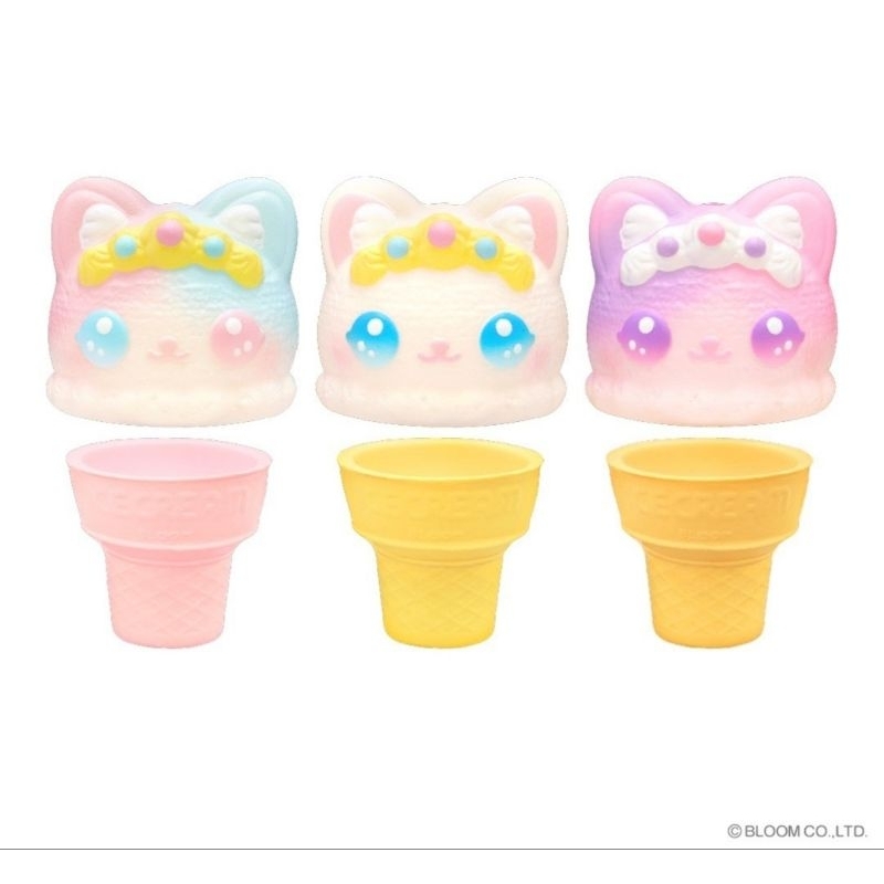 สกุชชี่-ibloom-angel-cat-ice-cream-squishy