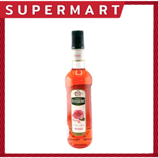 SUPERMART Mathieu Teisseire Rose Syrup 700 ml. น้ำหวานเข้มข้น กลิ่นกุหลาบ ตรา แมททิว เตสแซร์ 700 มล. #1108181
