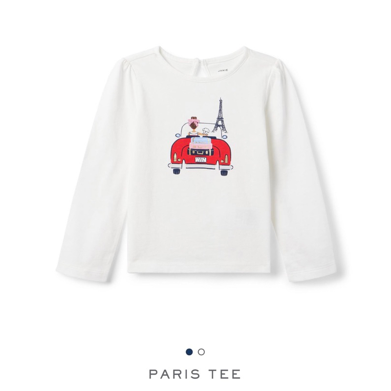 paris-tee-เสื้อยืดแขนยาวลาย-paris-แบรนด์อเมริกา-janie-and-jack