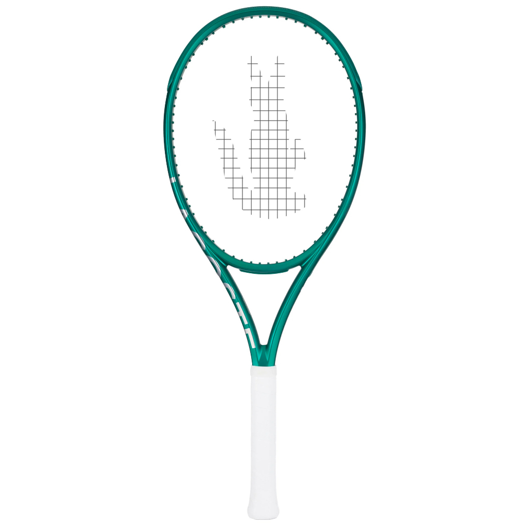 lacoste-ไม้เทนนิส-l23-light-tennis-racket-grip-2-green-silver-18lacl23l2