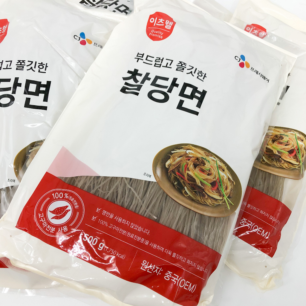 วุ้นเส้นเกาหลี-500g-korean-vermicelli-วุ้นเส้นกลมเกาหลี-วุ้นเส้นเกาหลีแบบแห้ง-วุ้นเส้นเส้นกลม