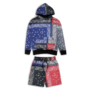 DEKTAY DARK ICON BANDANA HOODIE_SET