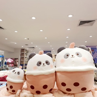 Miniso น้องแพนด้า ชานมไข่มุกน้องนุ่มน่าหนุน มี3ให้เลือก ลิขสิทธิ์แท้