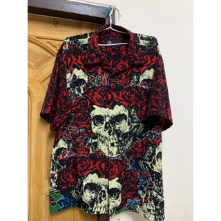 The Grateful Deadเสื้อฮาวายอก23-24”/31”สภาพเดสสต็อก99%