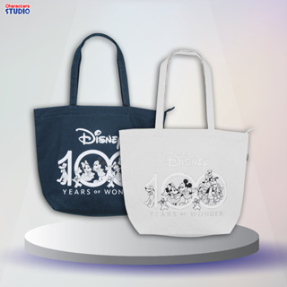 Disney 100 Years Of Wonder Bag - กระเป๋าผ้า ดิสนีย์ 100 ปี สินค้าลิขสิทธ์แท้100% characters studio
