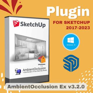 [E66] AmbientOcclusion Ex (ปลั๊กอิน Render | เรนเดอร์) | Plugin for Sketchup 2017-2023