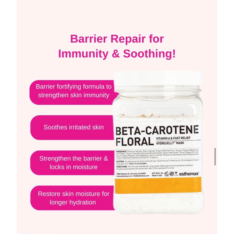 Esthemax Beta carotene floral Shopee Thailand