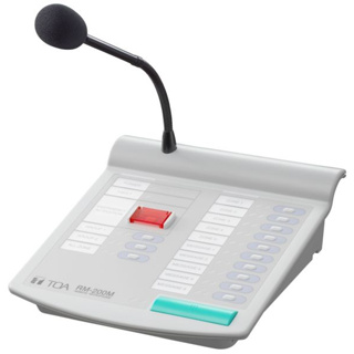 TOA RM-200MS ไมโครโฟน ตั้งโต๊ะ, ไมโครโฟน Desktop Microphone, Remote Microphone Zones 1-5