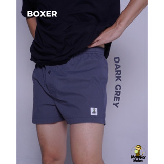 Monkey&Melon กางเกง Boxer สี Dark Grey