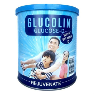 Glucolin Glucose-D With Vitamin D กลูโคลิน กลูโคส-ดี 400 กรัม ( ช่วยเติมความความสดชื่นให้ร่างกาย)