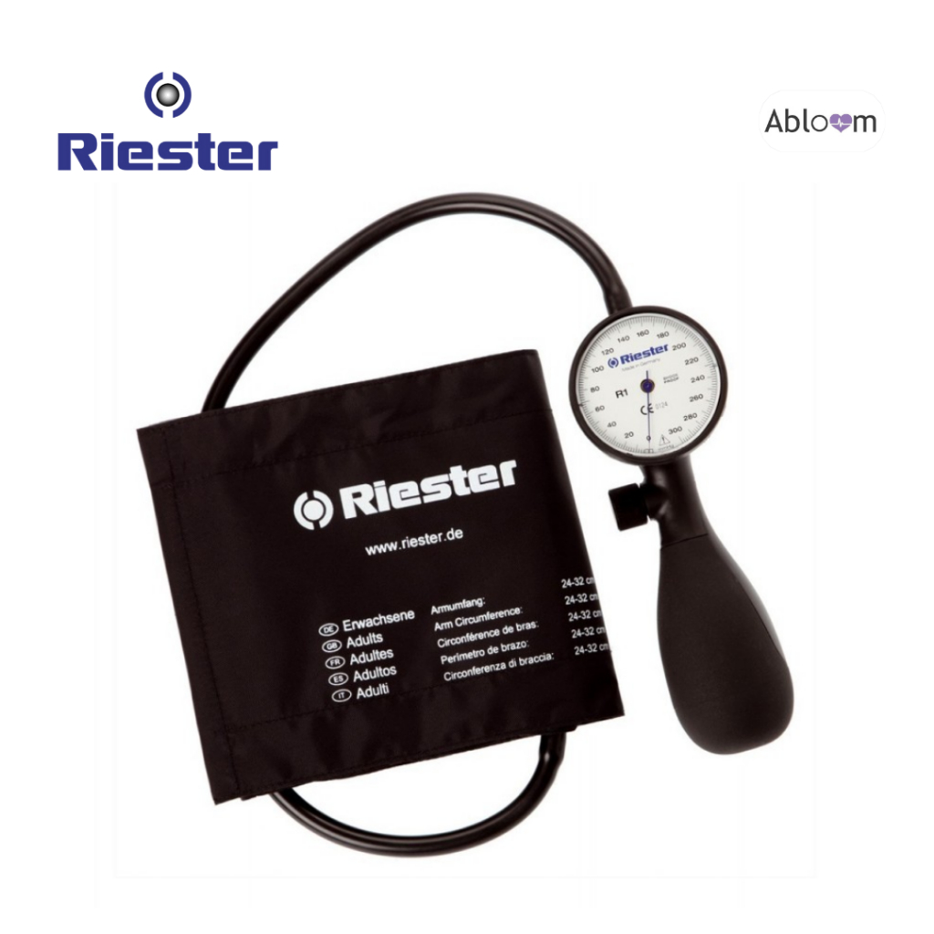 riester-เครื่องวัดความดันโลหิตแบบเข็ม-รุ่น-r1-shock-proof-aneroid-sphygmomanometer