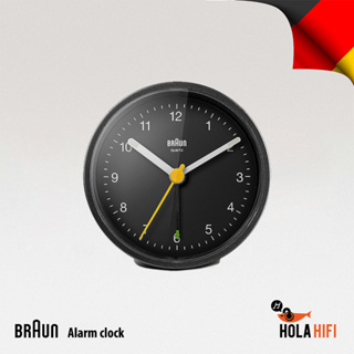 Braun Classic Mixed Black Analogue Alarm Clock Home Gift Bundle -Alarm clock