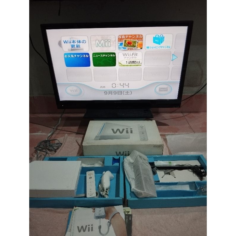 nintendo-wiiเล่น-แท้-ไฟ110vงานกล่อง