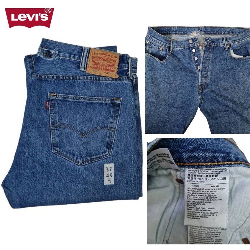 levis-501-original-jeans-เอว-38-made-in-mexico