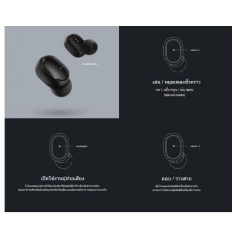 xiaomi-redmi-ใหม่ล่าสุด-หูฟังไร้สาย-true-wireless-หูฟัง-bluetooth-5-0-หูฟังไร้สาย-หูฟังบลูทูธ-bluetooth-earphone