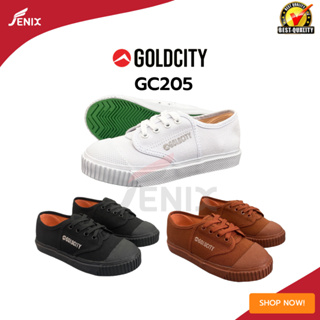 รองเท้านักเรียน Goldcity รุ่น GC205-S  สีดำ สีน้ำตาล สีขาว มีไซส์ 43-50!!!
