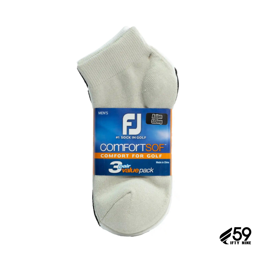 fj-comfortsof-sports-3-pair-pack-ถุงเท้ากอล์ฟผู้ชาย-ถุงเท้าฟุตจอย-15283