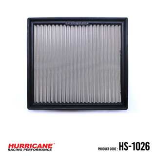 HURRICANE กรองอากาศสแตน , ผ้าแดง Mitsubishi ( Pajero Sport , Triton All New ) HS-1026