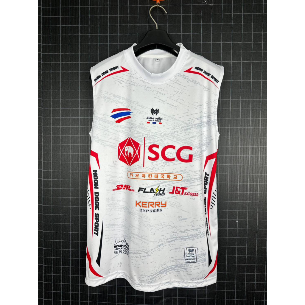 เสื้อพิมพ์ลาย MOON DOGE EX-3 แขนกุด - SCG | Shopee Thailand