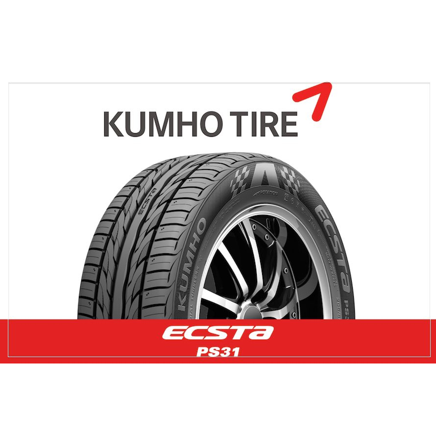 ยางรถยนต์ KUMHO 185/55 R15 รุ่น ECSTA PS31 82V *KR (จัดส่งฟรี!!! ทั่ว ...