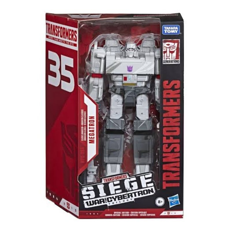 海外限定 SIEGE WFC-S66 メガトロン Transformers War for Cybertron Siege WFC-S66 Megatron 35th