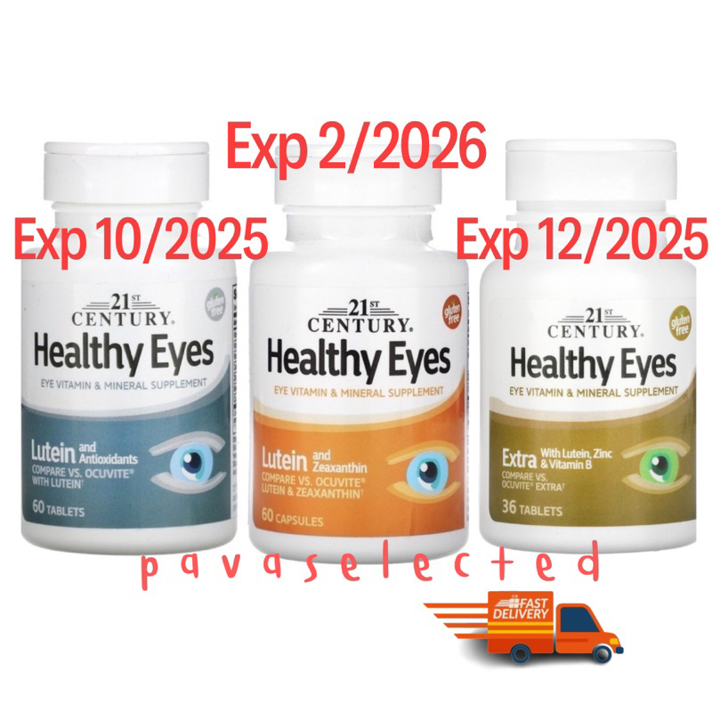 21st Century, Healthy Eyes, Lutein & Zeaxanthin, Antioxidant Shopee