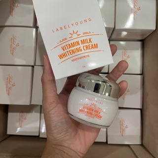 Labelyoung Vitamin Milk Whitening Cream 55g. ของแท้100%‼️ พร้อมส่ง!!